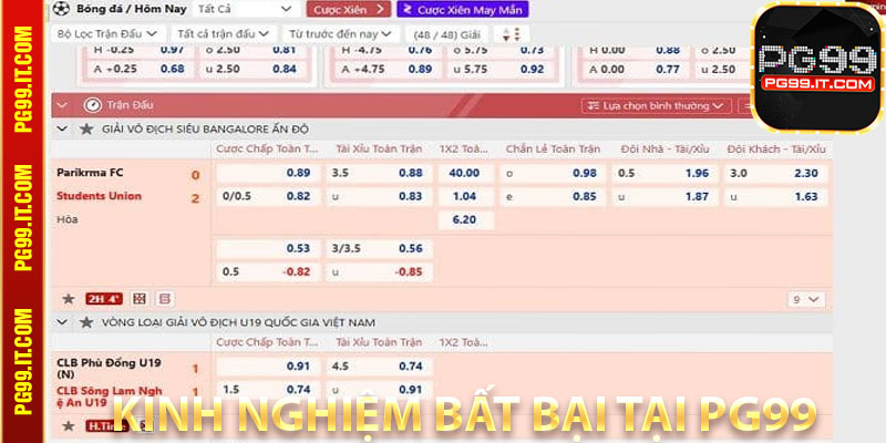 Kinh nghiệm bất bại từ các cao thủ lão luyện